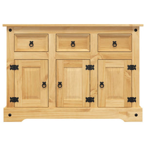 Credenza Corona Marrone 115x43x79,5 cm Legno di Pino Messicanocod mxl 83611