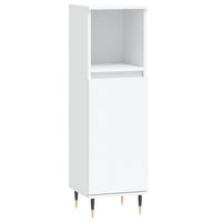 Set di Mobili da Bagno 3 pz Bianco in Legno Multistrato 3187781