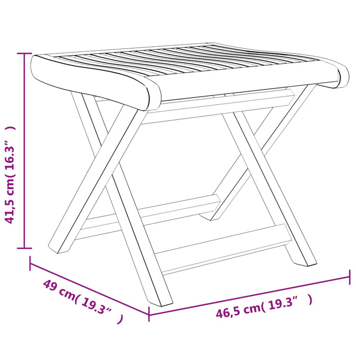 Set Salotto da Giardino 3 pz in Legno Massello di Teak 3187811