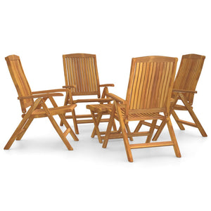 Set Salotto da Giardino 5 pz in Legno Massello di Teak cod mxl 77288