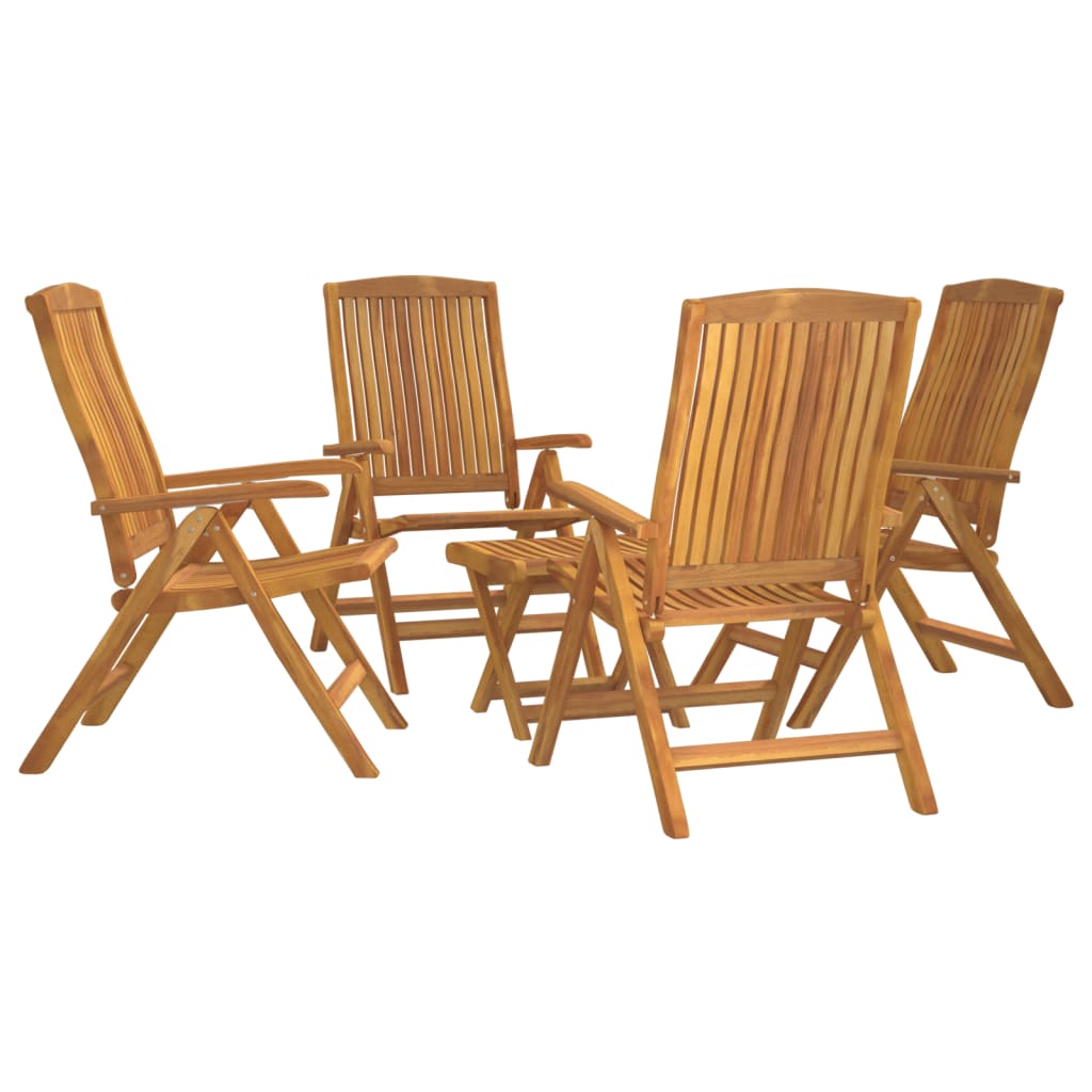 Set Salotto da Giardino 5 pz in Legno Massello di Teak cod mxl 77288