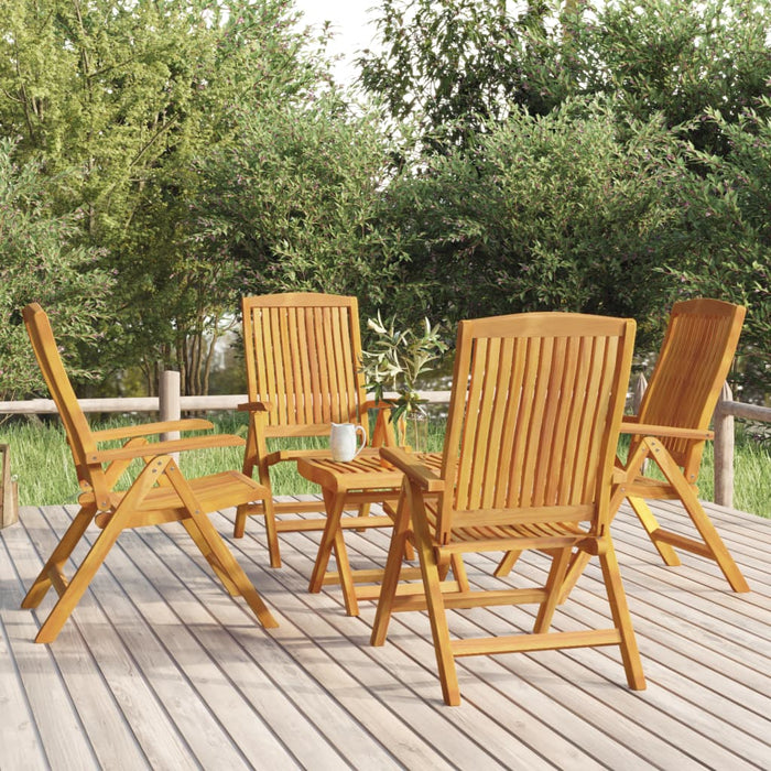 Set Salotto da Giardino 5 pz in Legno Massello di Teak cod mxl 77288