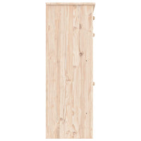 Scarpiera ALTA 77x35x96 cm in Legno Massello di Pino 353923