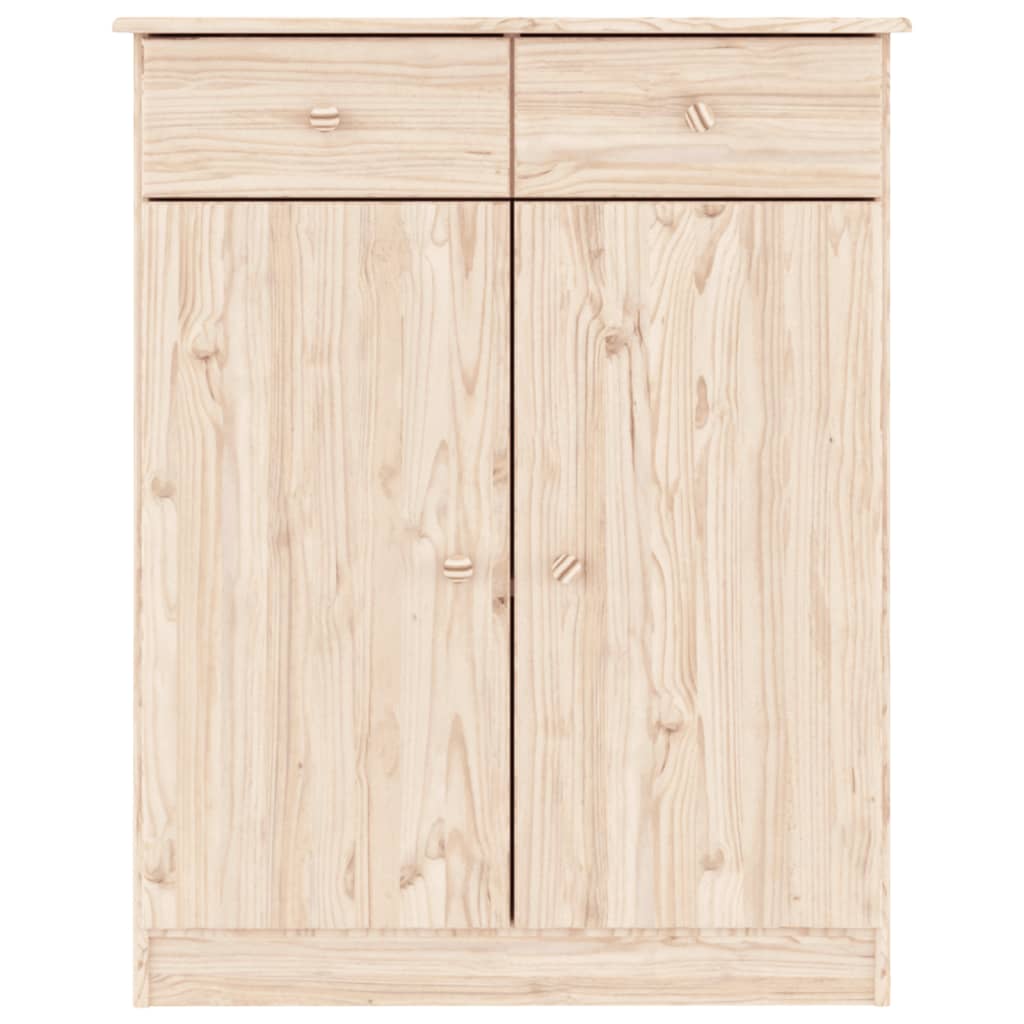 Scarpiera ALTA 77x35x96 cm in Legno Massello di Pino 353925