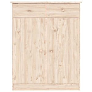 Scarpiera ALTA 77x35x96 cm in Legno Massello di Pino 353925