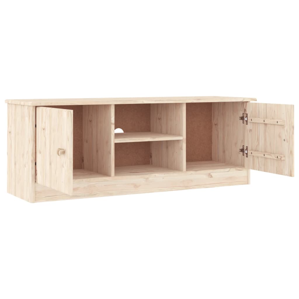 Mobile TV ALTA 112x35x41 cm in Legno Massello di Pino 353935