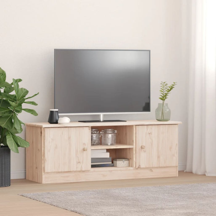 Mobile TV ALTA 112x35x41 cm in Legno Massello di Pino 353935