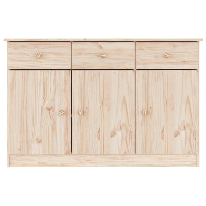 Credenza ALTA 112x35x73 cm in Legno Massello di Pino 353937