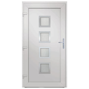 Porta Ingresso Bianca 98x200 cm in PVC 3187839