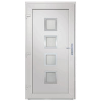 Porta Ingresso Bianca 98x208 cm in PVC 3187840