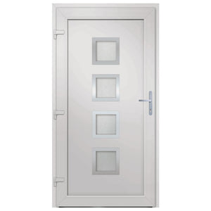 Porta Ingresso Bianca 108x208 cm in PVC 3187842