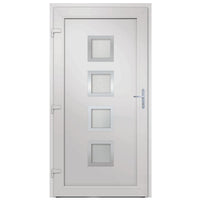 Porta Ingresso Antracite 88x200 cm in PVC 3187849