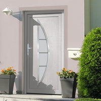 Porta Ingresso Bianca 88x200 cm in PVC 3187861