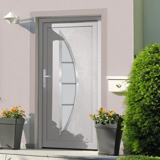 Porta Ingresso Bianca 88x200 cm in PVCcod mxl 117459