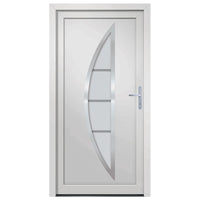 Porta Ingresso Bianca 98x190 cm in PVC 3187868