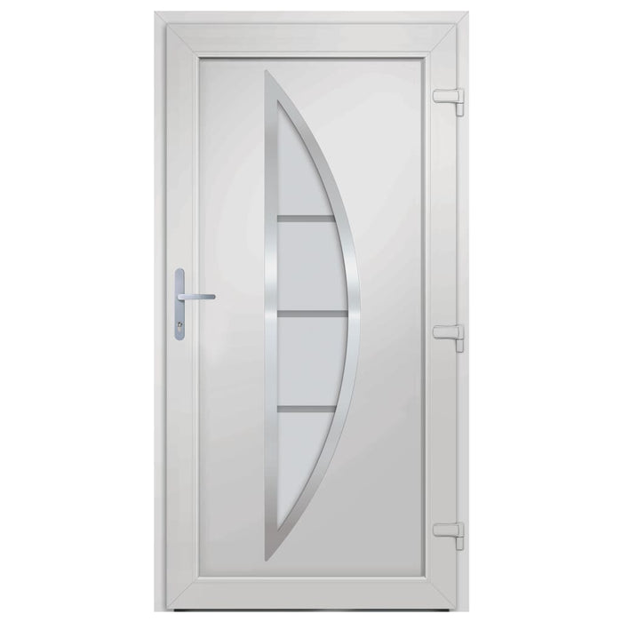 Porta Ingresso Antracite 98x200 cm in PVC 3187881