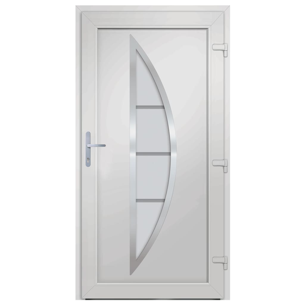 Porta Ingresso Antracite 98x208 cm in PVC 3187882