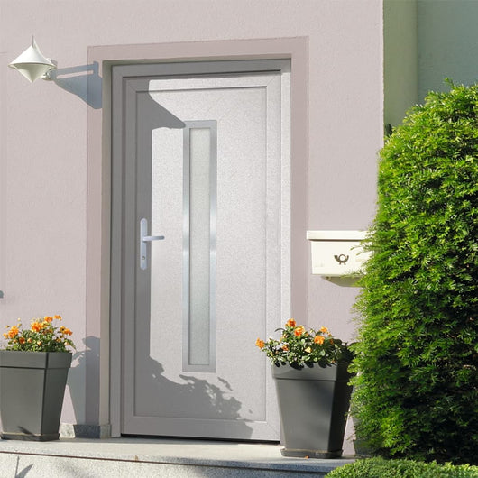 Porta Ingresso Bianca 88x200 cm in PVCcod mxl 93494