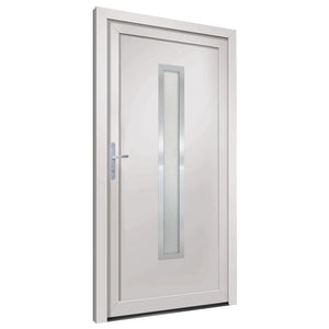 Porta Ingresso Bianca 108x208 cm in PVC 3187890