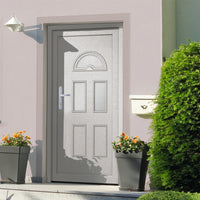 Porta Ingresso Bianca 98x198 cm in PVC 3187910