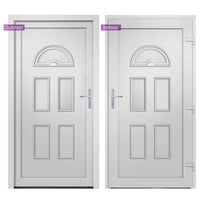 Porta Ingresso Bianca 98x198 cm in PVC 3187916