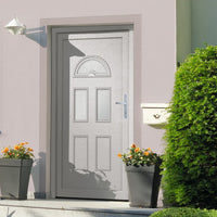 Porta Ingresso Bianca 98x198 cm in PVC 3187916