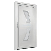 Porta Ingresso Bianca 98x200 cm in PVC 3187922