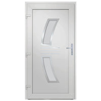 Porta Ingresso Antracite 108x208 cm in PVC 3187935