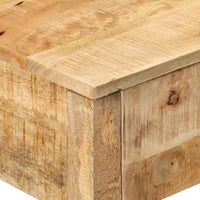 Tavolo Consolle con 2 Cassetti 110x35x75cm Legno Massello Mango 354982