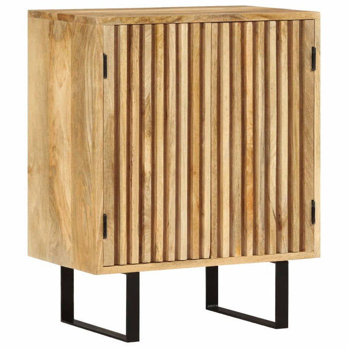 Credenza con 2 Ante 55x35x70 cm in Legno Massello di Mango 354983