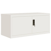 Armadio Classificatore Bianco 90x40x40 cm in Acciaio 339716