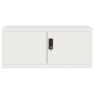 Armadio Classificatore Bianco 90x40x40 cm in Acciaio 339716