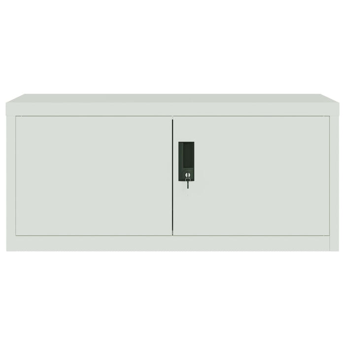 Armadio Classificatore Grigio Chiaro 90x40x40 cm in Acciaiocod mxl 118521