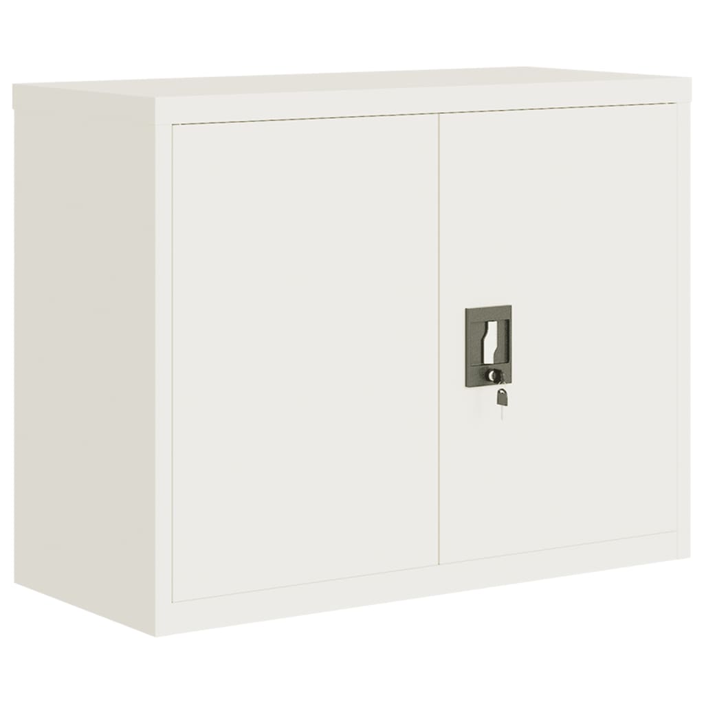 Armadio Classificatore Bianco 90x40x70 cm in Acciaio 339720