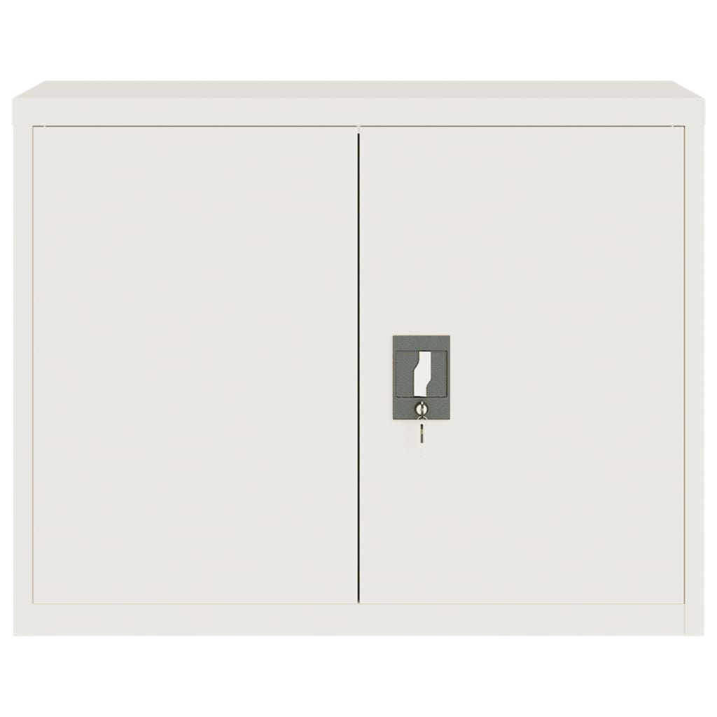 Armadio Classificatore Bianco 90x40x70 cm in Acciaio 339720