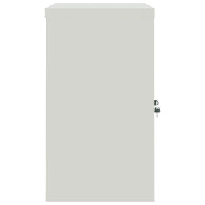 Armadio Classificatore Grigio Chiaro 90x40x70 cm in Acciaio 339721