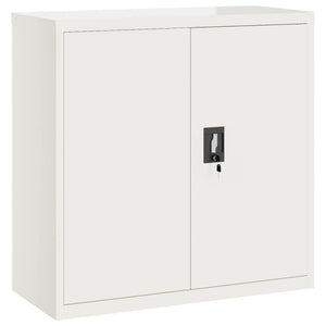 Armadio Classificatore Bianco 90x40x90 cm in Acciaio 339728