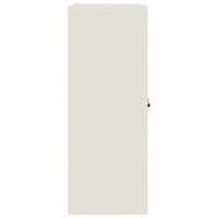 Armadio Classificatore Bianco 90x40x105 cm in Acciaio 339736