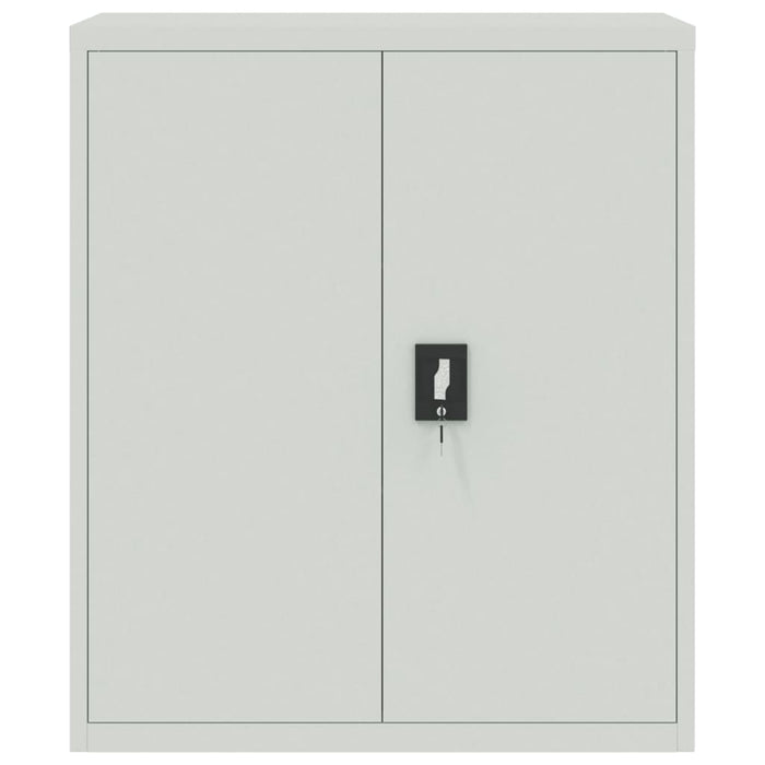 Armadio Classificatore Grigio Chiaro 90x40x105 cm in Acciaio 339737