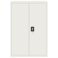 Armadio Classificatore Bianco 90x40x140 cm in Acciaiocod mxl 102132