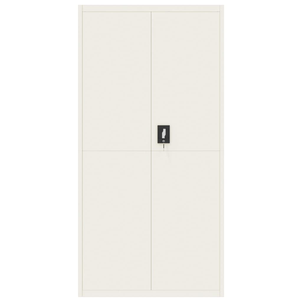 Armadio Classificatore Bianco 90x40x180 cm in Acciaiocod mxl 103988