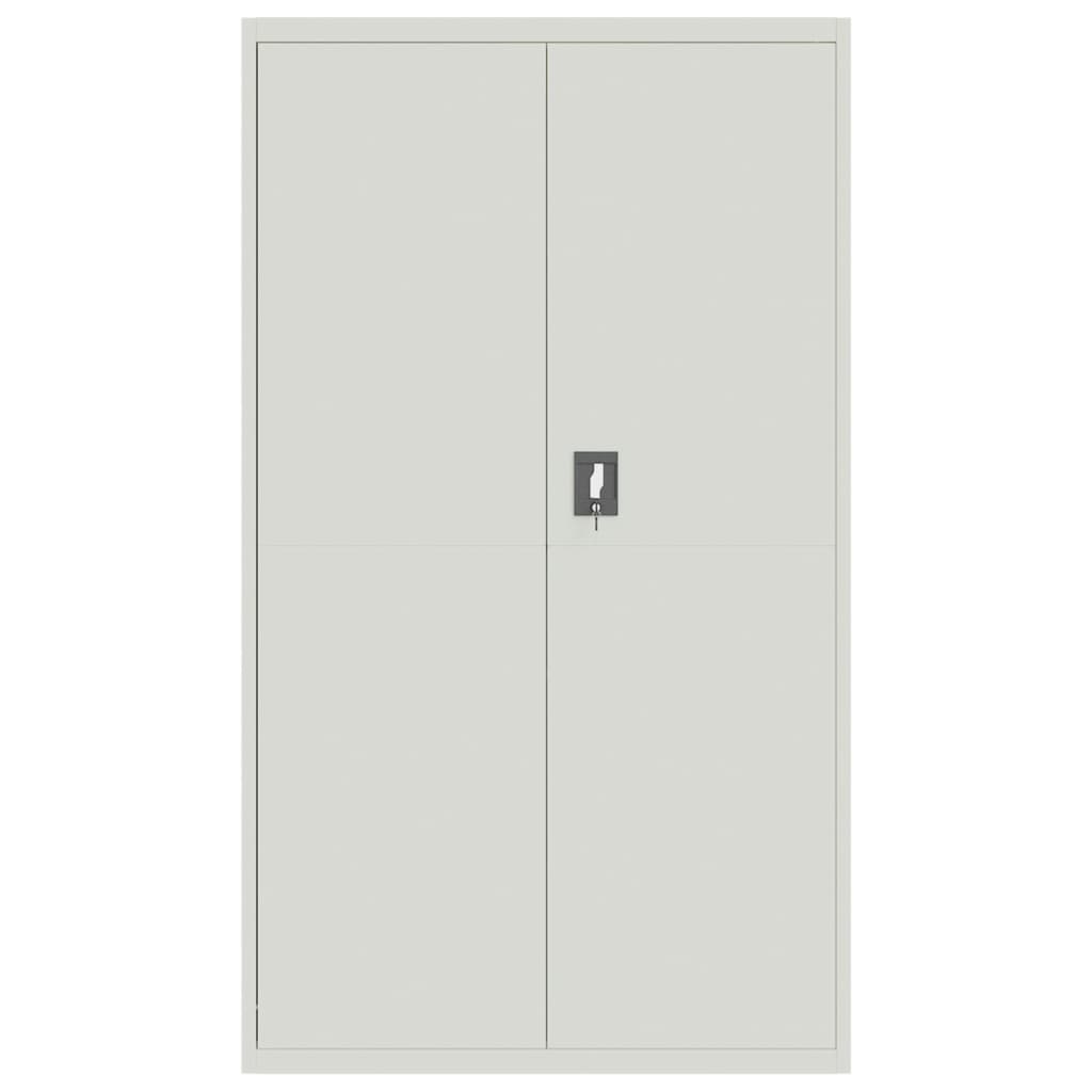 Armadio Classificatore Grigio Chiaro 105x40x180 cm in Acciaiocod mxl 126037