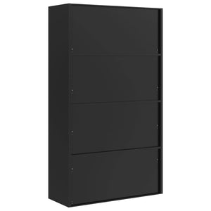 Armadio Classificatore Nero 105x40x180 cm in Acciaio 339770