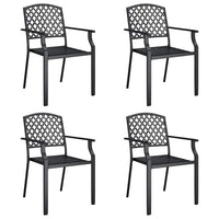 Set da Pranzo da Giardino 5 pz in Acciaio Antracite 3187998