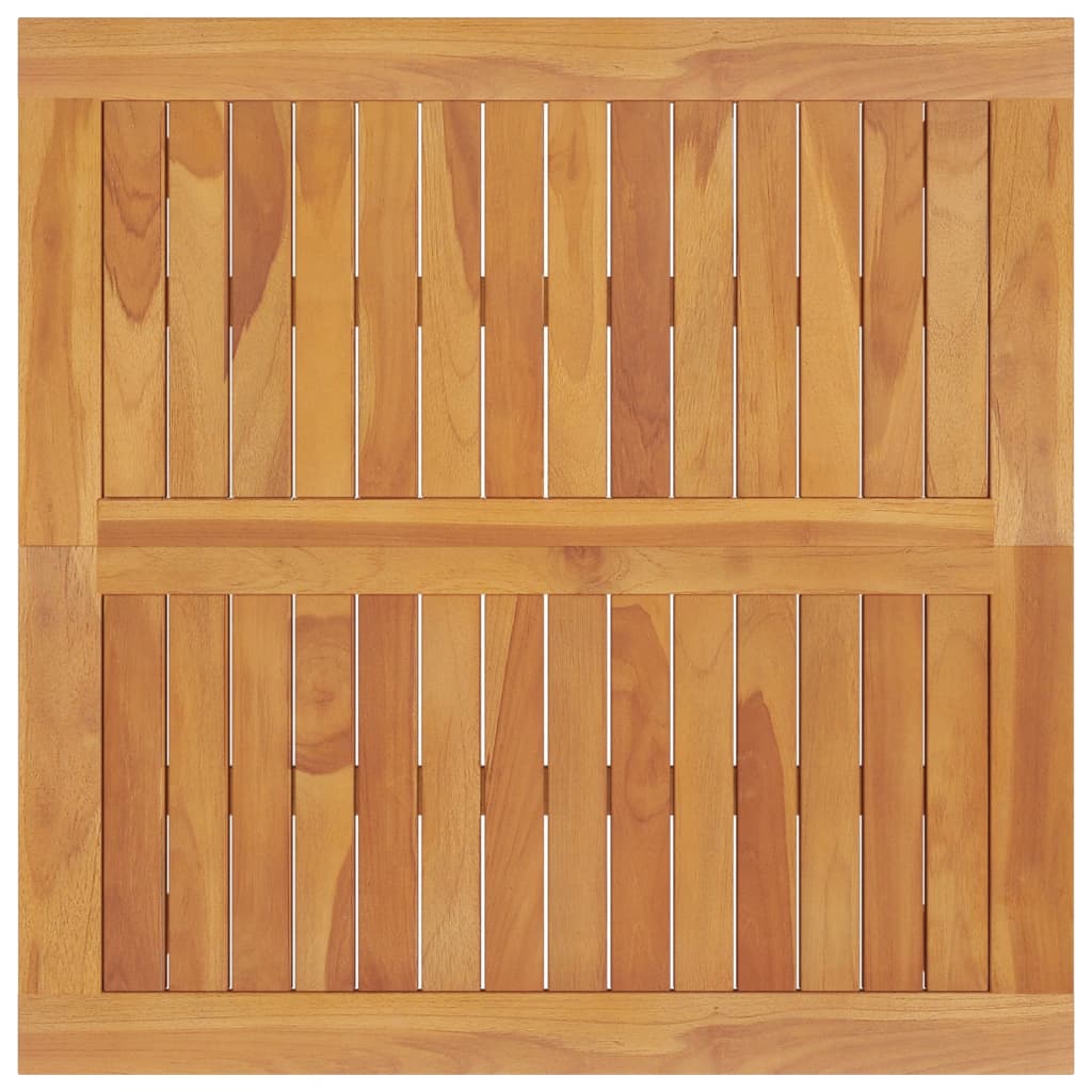 Tavolo Batavia 85x85x75 cm Legno Massello di Teak 363254