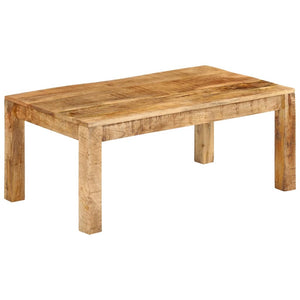 Tavolino da Salotto 100x55x40 cm in Legno Massello di Mangocod mxl 104273