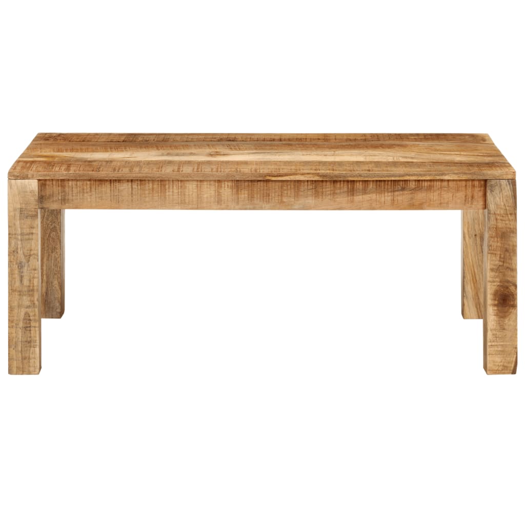 Tavolino da Salotto 100x55x40 cm in Legno Massello di Mango 353767