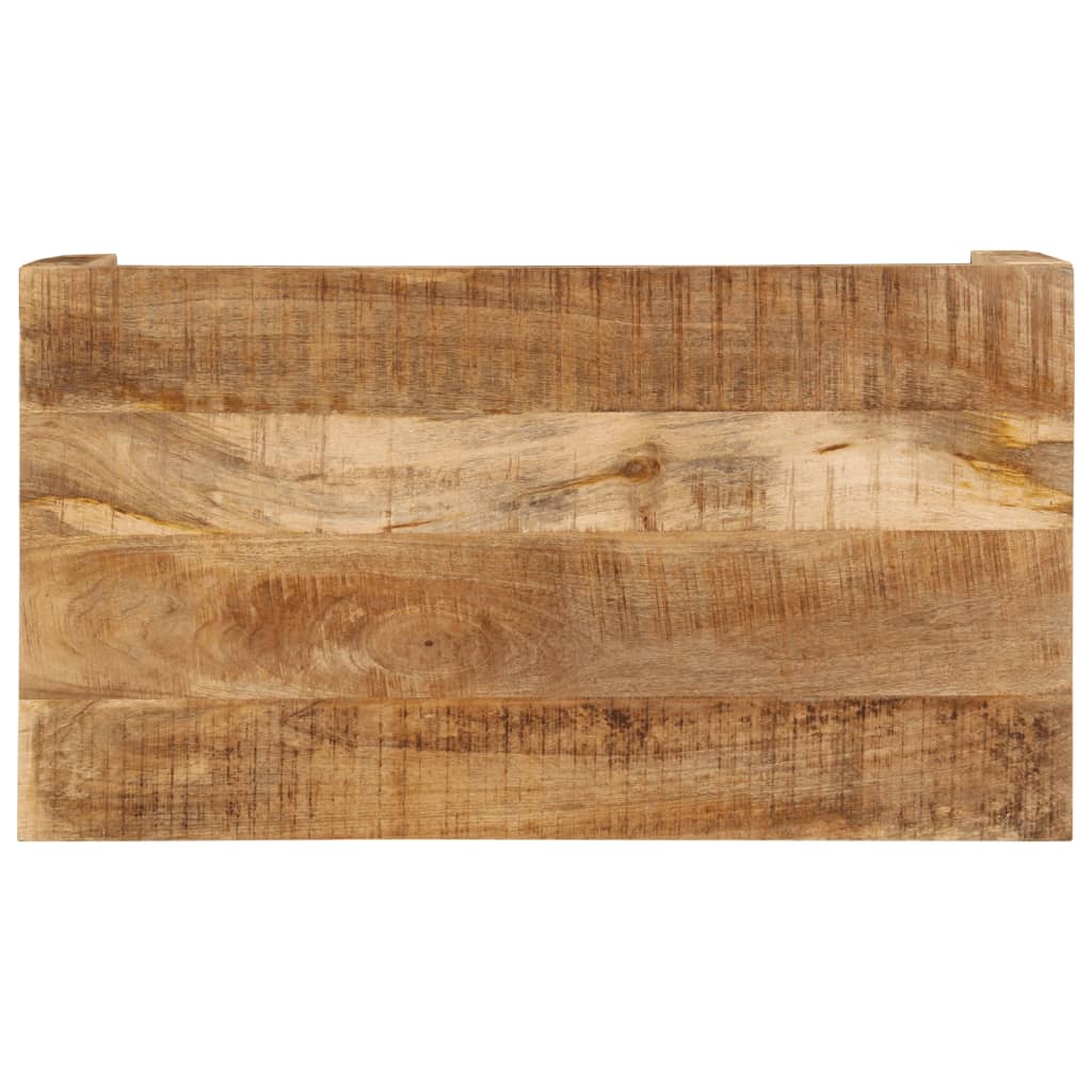 Tavolino da Salotto 100x55x40 cm in Legno Massello di Mango 353767