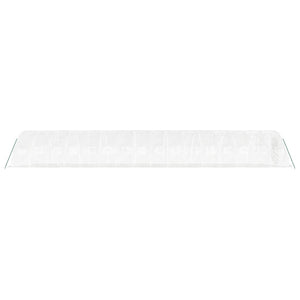 Serra con Telaio in Acciaio Bianco 80 m² 16x5x2,3 m 3188100