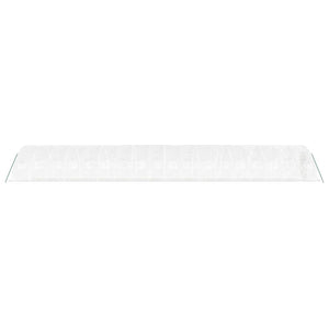 Serra con Telaio in Acciaio Bianco 90 m² 18x5x2,3 m 3188101